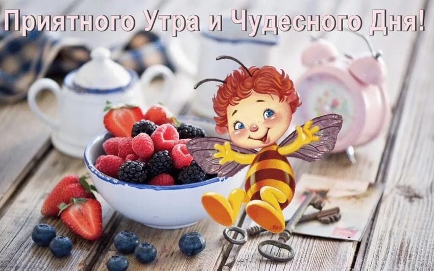 С пожеланиями доброго утра