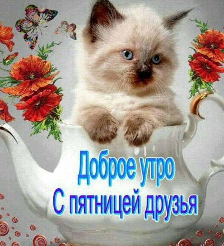 Доброе утро с пятницей