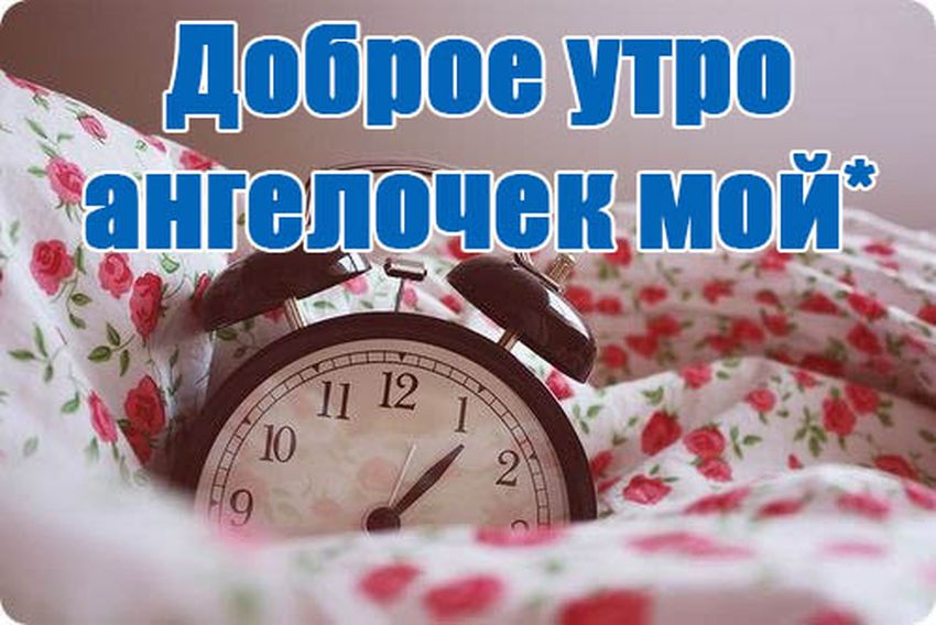 Доброе утро любимому