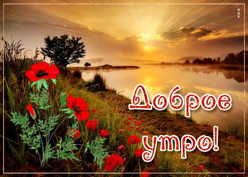 Доброе утро природа