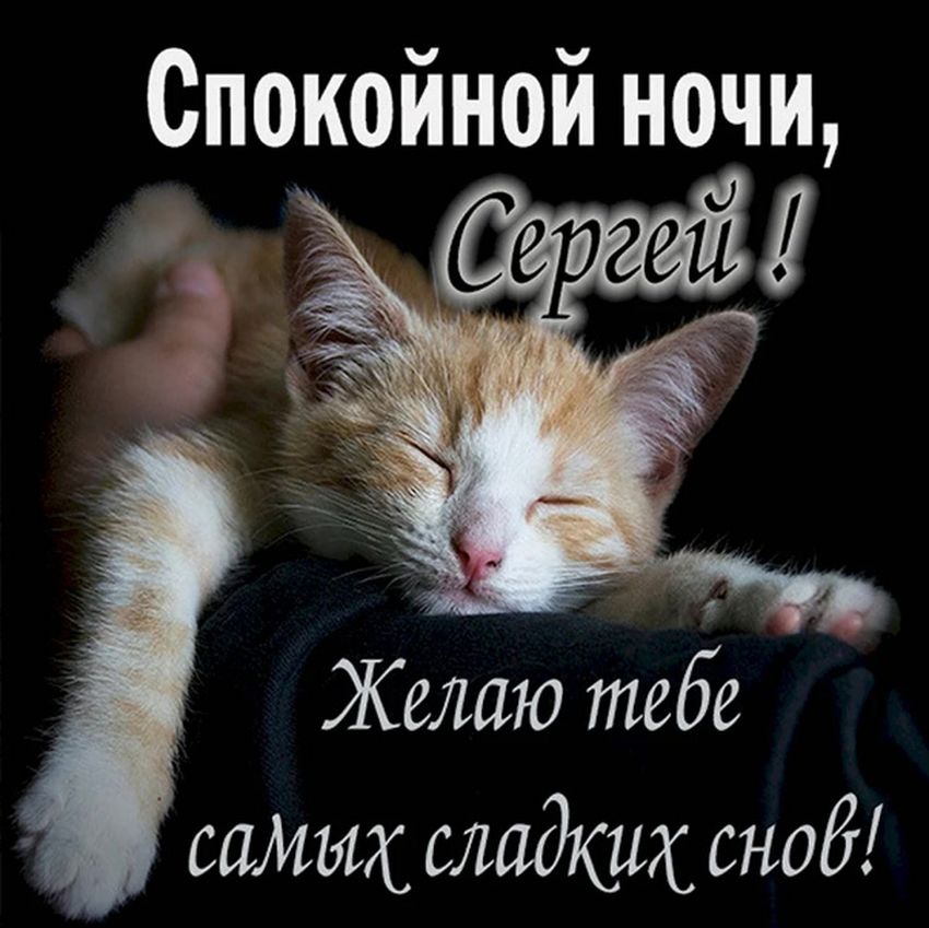 Сладких снов спокойной